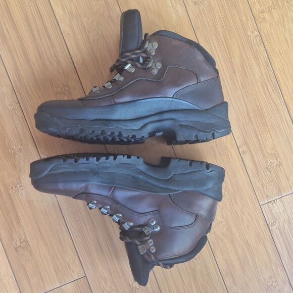 Timberland ACT Performance Leather Hiking Trail Boots Mocha Brown 96623 Women 9 - Picture 7 of 16